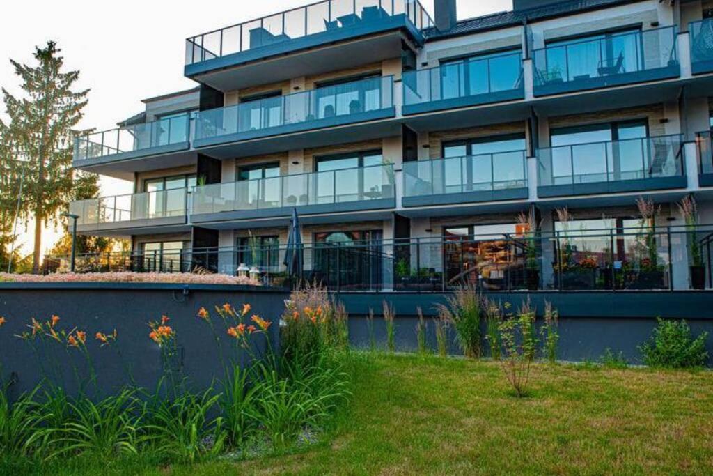 Apartament Twierdza Z Widokiem Na Jezioro Ostroda Ngoại thất bức ảnh